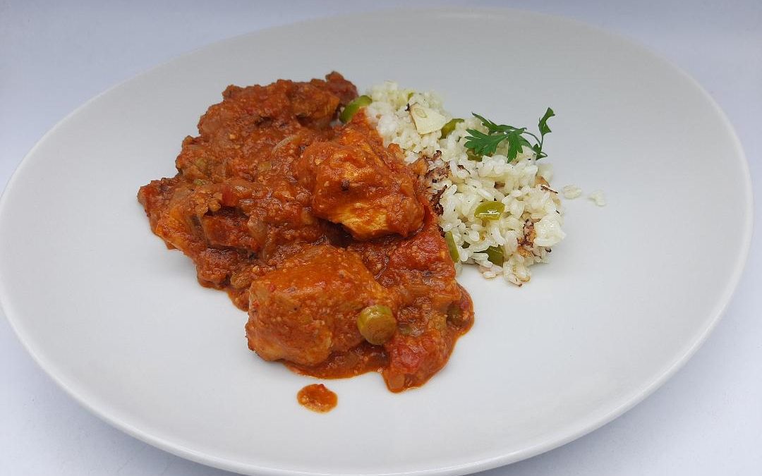 Pollo al ajo cabañil