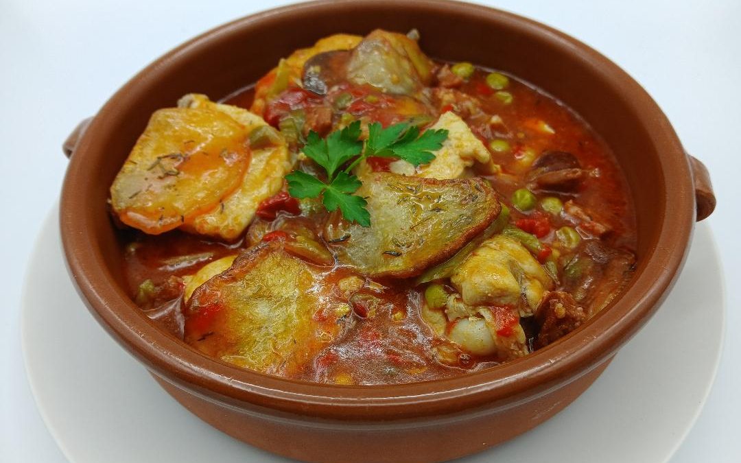 Pollo a la portuguesa