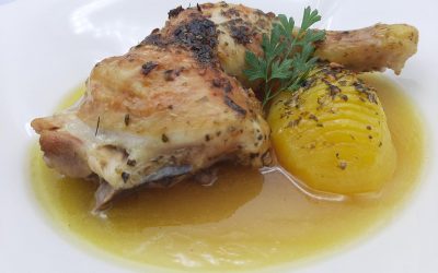 Pollo al horno