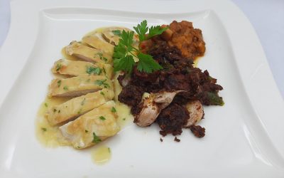 Pollo en salsa