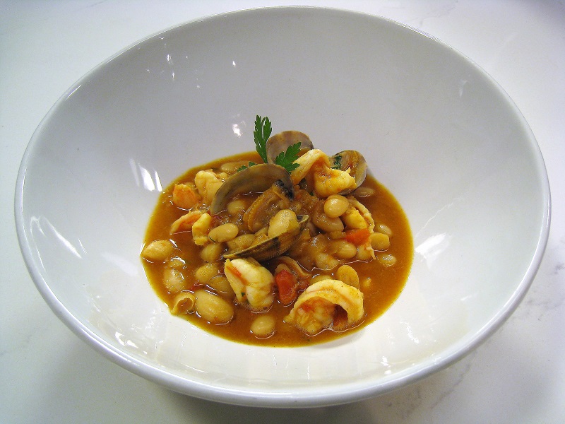 Potaje Marinero de alubias