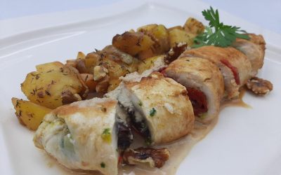 Rollitos de pechuga