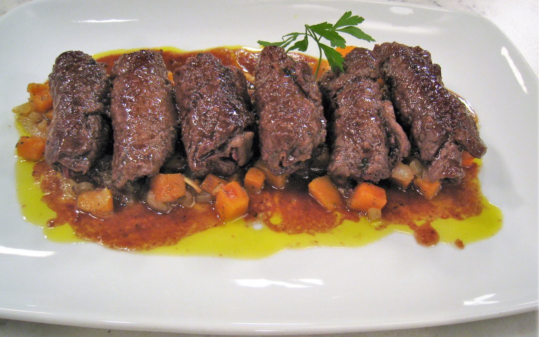 Rulitos de ternera