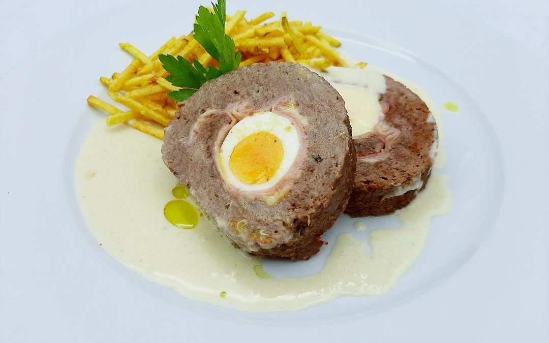 Rulo asado de ternera