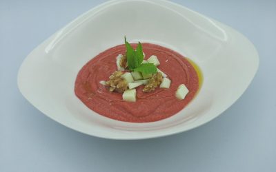 Salmorejo de remolacha