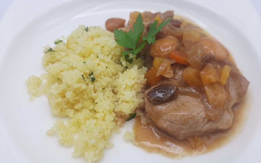 Solomillo a la mozárabe