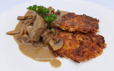 Solomillo Strogonoff