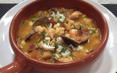 Sopa al cuarto de hora