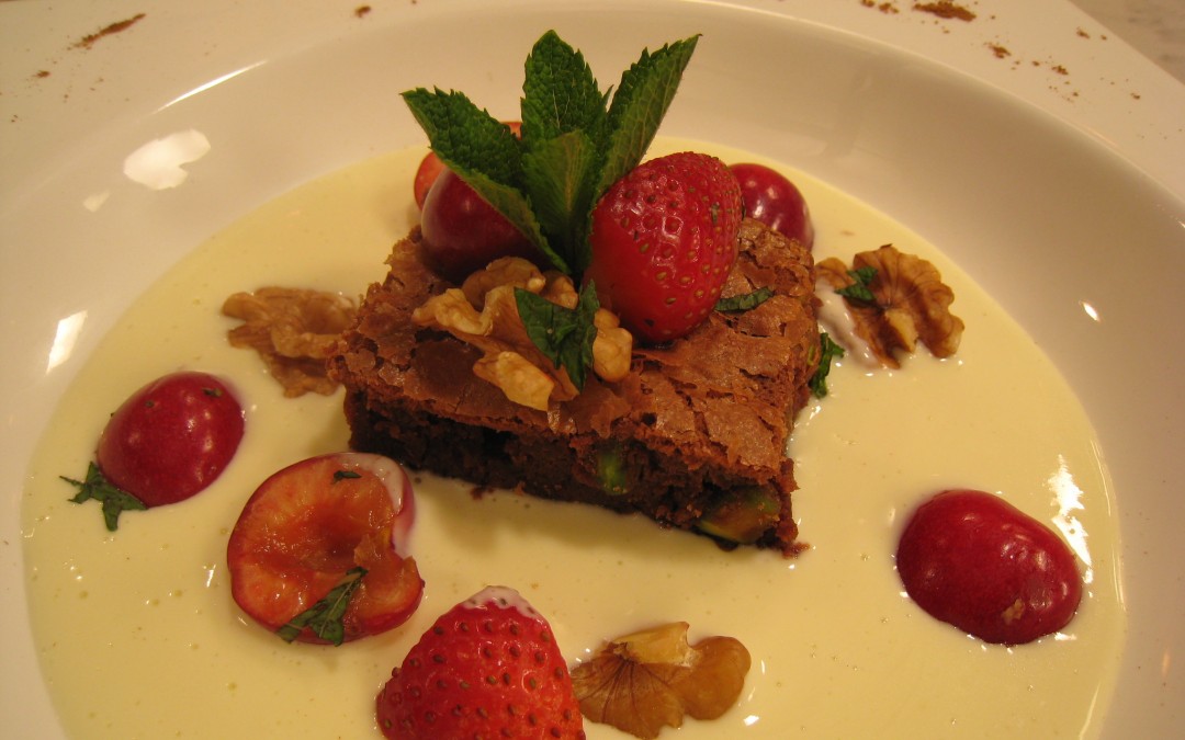 Sopa de Chocolate Blanco