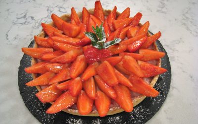 Tarta de Fresas con Crema