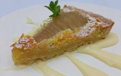 Tarta de peras
