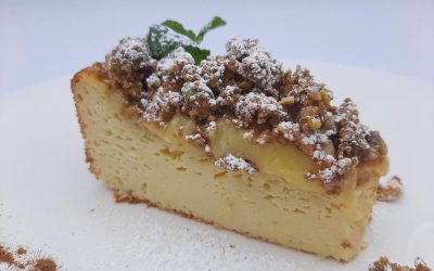Tarta de queso y limón