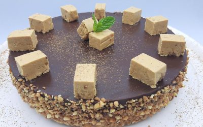 Tarta de turrón