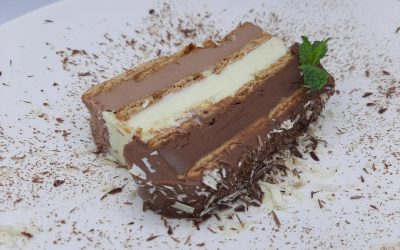 Tarta tres chocolates