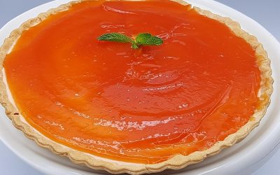 Tarta fría tropical