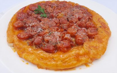 Tatine de tomates cherry