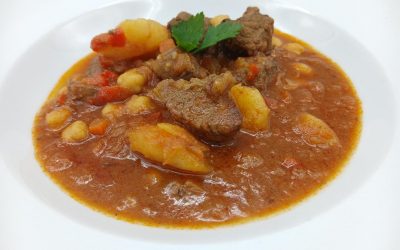 Ternera con garbanzos