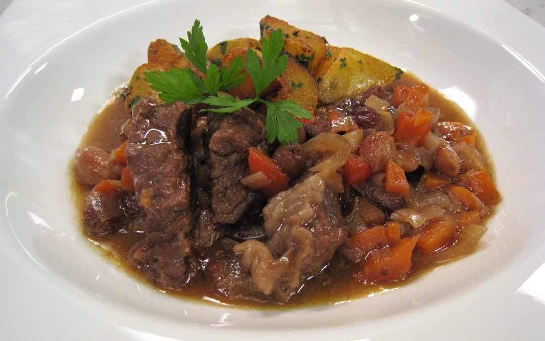 Ternera Guisada con Almendras