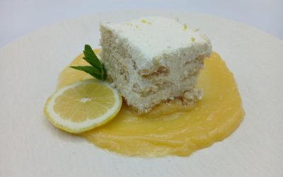 Tiramisú de limón