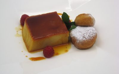 Tocinillo de cielo de mango