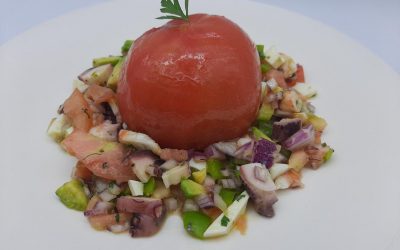 Gazpacho de tomates asados