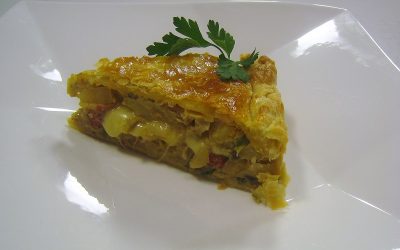 Tortilla campera en Hojaldre