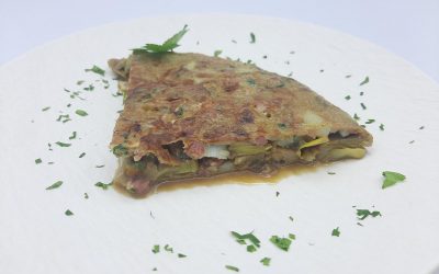 Tortilla de alcauciles