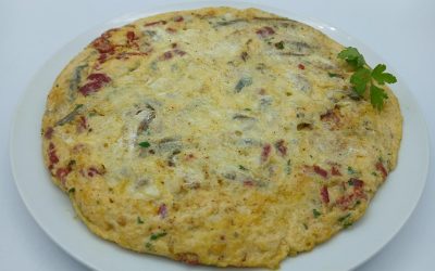 Tortilla de boquerones