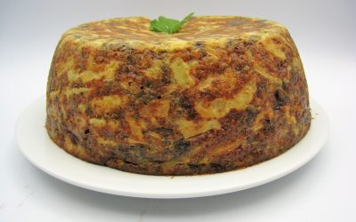 Tortilla gigante de patatas