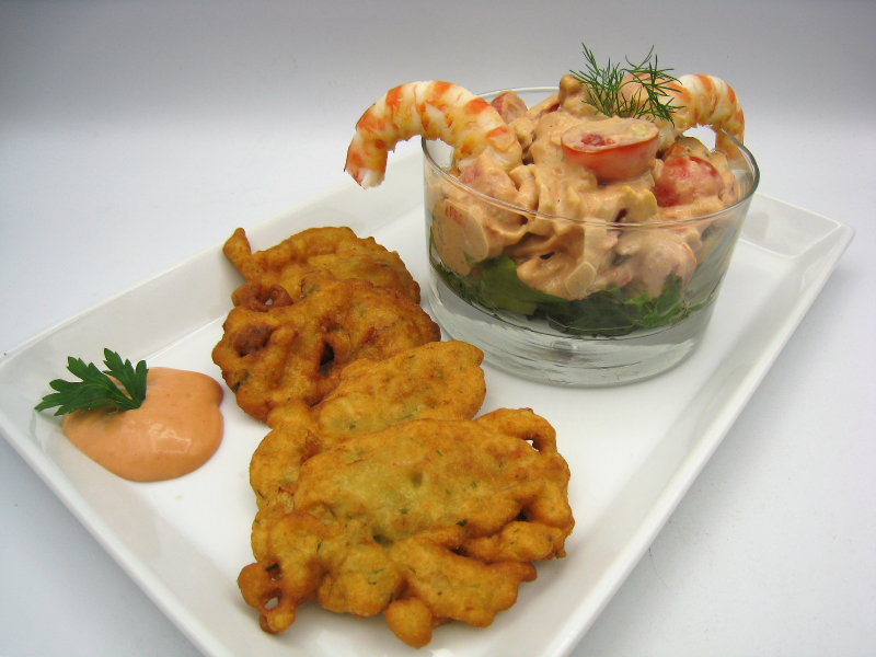 Tortillitas de marisco