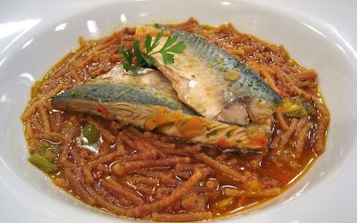 Tradicionales caballas con babetas