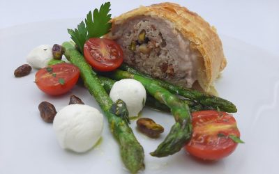 Wellington de cerdo