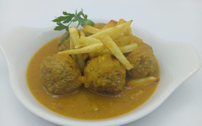 Albóndigas de jamón y queso