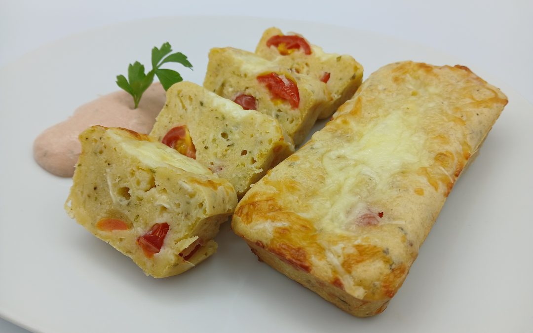 Bizcochitos de tomate y queso