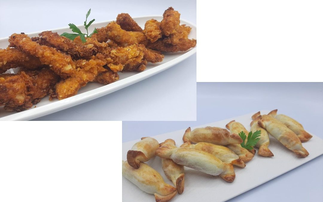 Fingers de pollo frito