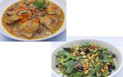 Cazuela del pollo al limón