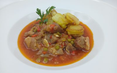 Magro de cerdo en salsa