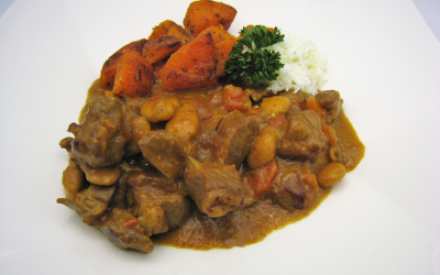 Cordero en pepitoria