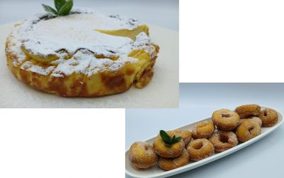 Pastel de naranja y mascarpone