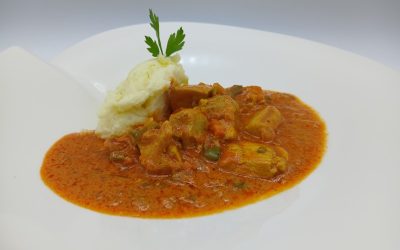 Pollo en salsa