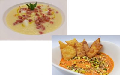 Sopa fría de melón