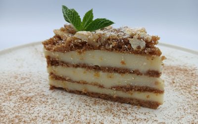 Tarta de galletas caseras