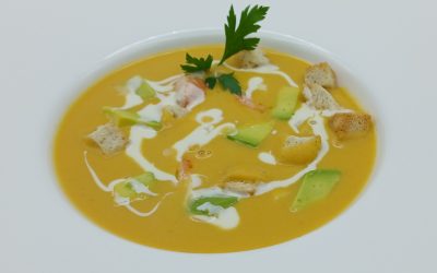 Crema fría de calabaza