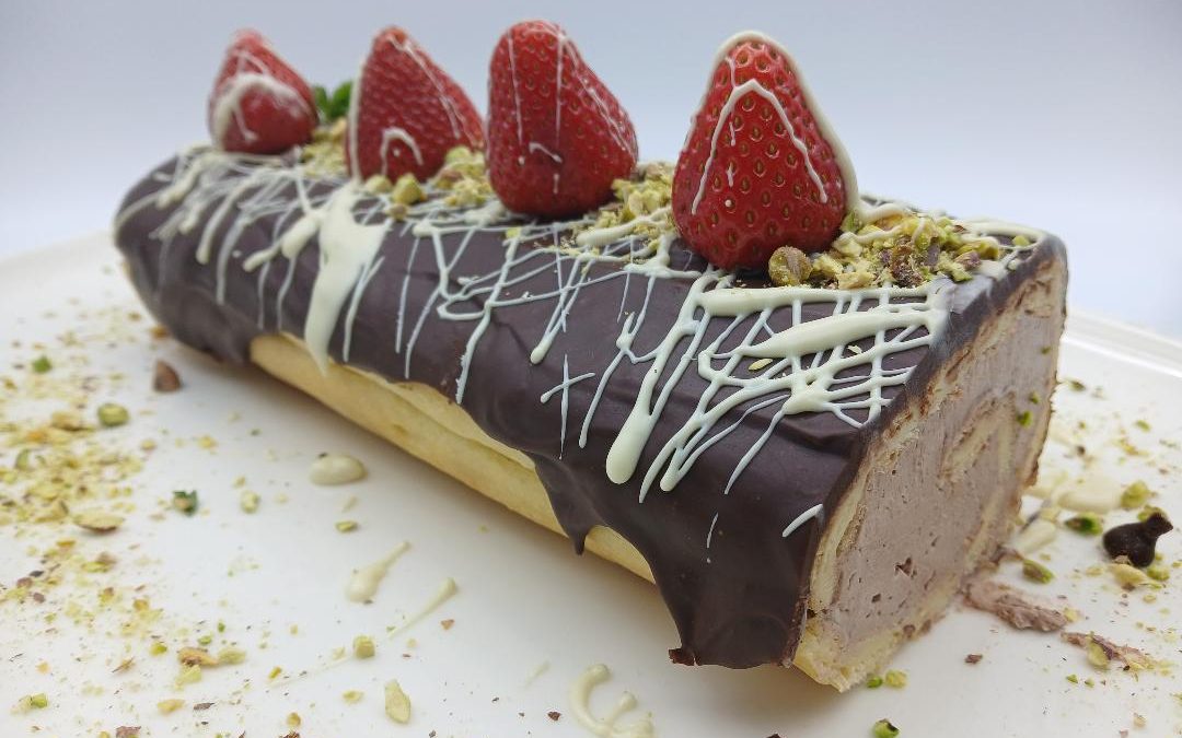 Rulo eclair de chocolate