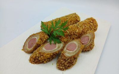 Flamenquín de salchicha