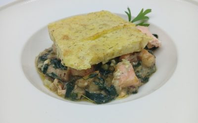 Pastel de espinacas,